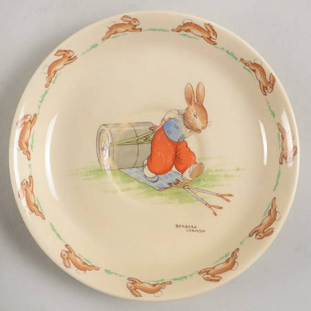 Bunnykins (Casino Shape) Saucer for Flat Casino Shape Cup