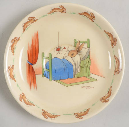 Bunnykins (Casino Shape) Saucer for Flat Casino Shape Cup
