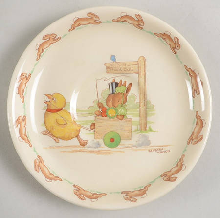 Bunnykins (Casino Shape) Casino Shape Saucer for Flat Cup