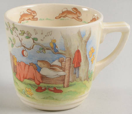 Bunnykins (Casino Shape) Flat Casino Shape Cup