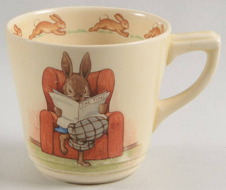 Bunnykins (Casino Shape) Flat Casino Shape Cup