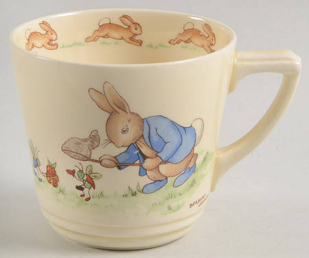 Bunnykins (Casino Shape) Flat Casino Shape Cup