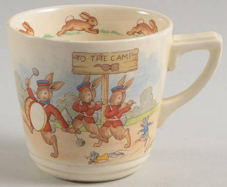 Bunnykins (Casino Shape) Flat Casino Shape Cup