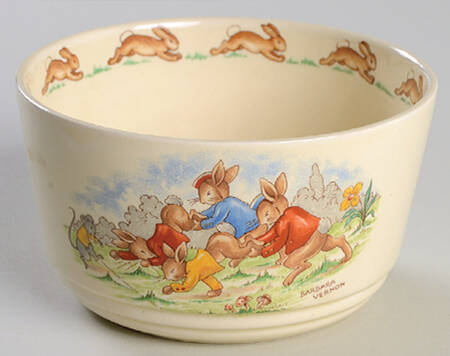 Bunnykins (Casino Shape) Open Sugar Bowl