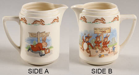 Bunnykins (Casino Shape) Creamer