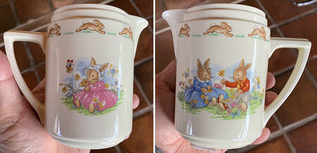 Bunnykins (Casino Shape) Creamer