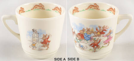 Bunnykins (Casino Shape) Flat Casino Shape Cup