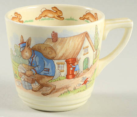 Bunnykins (Casino Shape) Flat Casino Shape Cup