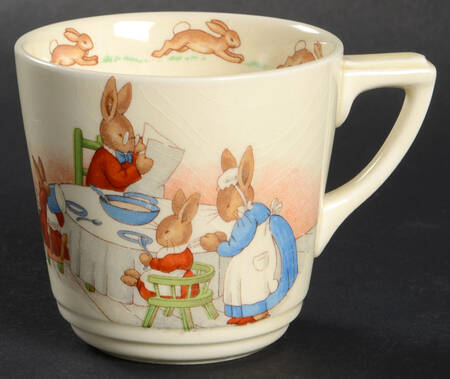 Bunnykins (Casino Shape) Flat Casino Shape Cup