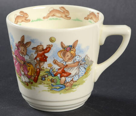 Bunnykins (Casino Shape) Flat Casino Shape Cup