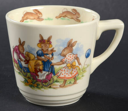 Bunnykins (Casino Shape) Flat Casino Shape Cup