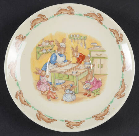 Bunnykins (Casino Shape) Saucer for Flat Casino Shape Cup