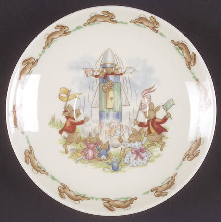 Bunnykins (Casino Shape) Saucer for Flat Casino Shape Cup