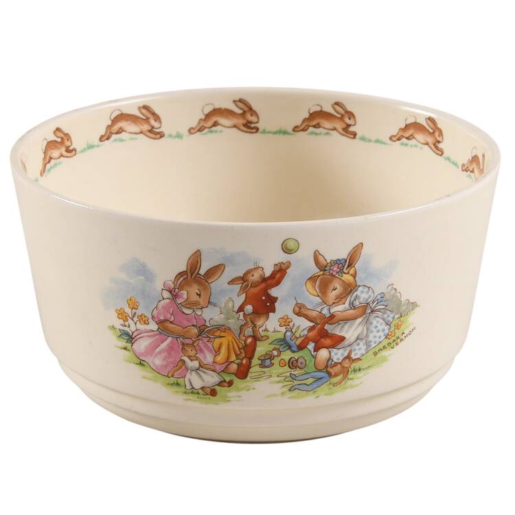 Bunnykins (Casino Shape) Oversize Open Sugar Bowl