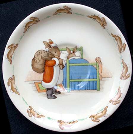 Bunnykins (Casino Shape) Saucer for Flat Casino Shape Cup