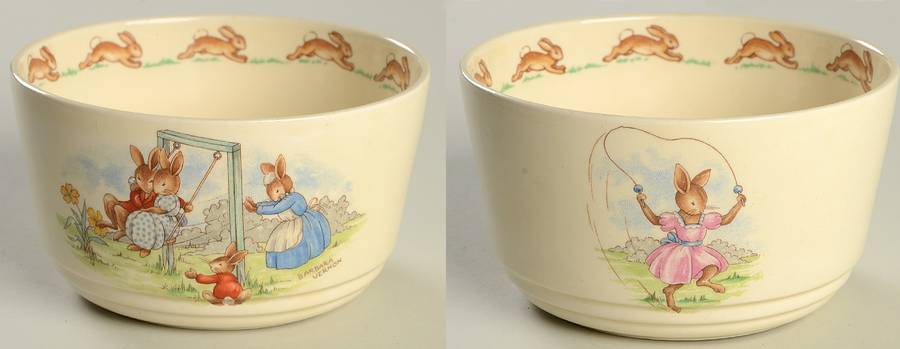 Bunnykins (Casino Shape) Open Sugar Bowl