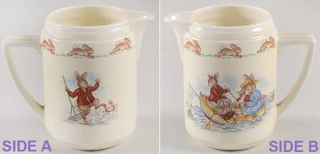Bunnykins (Casino Shape) Creamer