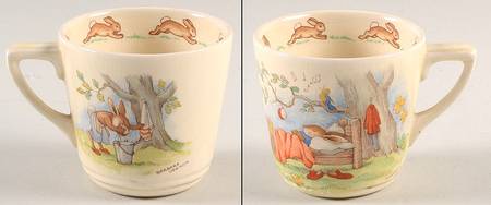 Bunnykins (Casino Shape) Flat Casino Shape Cup