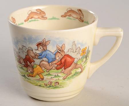 Bunnykins (Casino Shape) Flat Casino Shape Cup