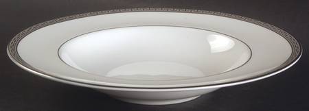 Corinth Platinum Large Rim Soup Bowl