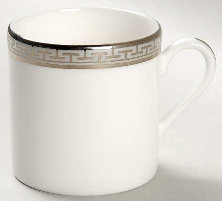 Corinth Platinum Flat Demitasse Cup