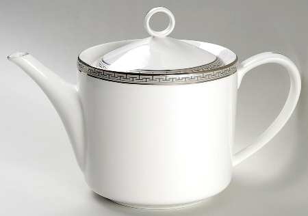 Corinth Platinum Teapot & Lid