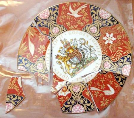 Queen's Golden Jubilee Dinner Plate