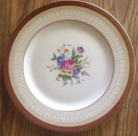 Avon Red Dinner Plate
