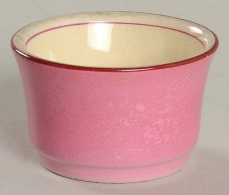 Tiger Lily Pink (Pink Trim) Breakfast Set, Open Sugar Only