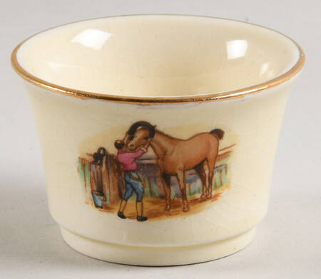 Village Scenes Countess Variation Individual Breakfast Set Open Sugar