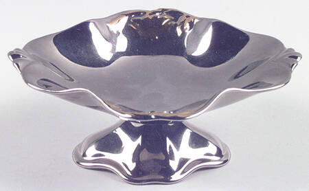 Golden & Silver Age Round Compote (Height X Width)
