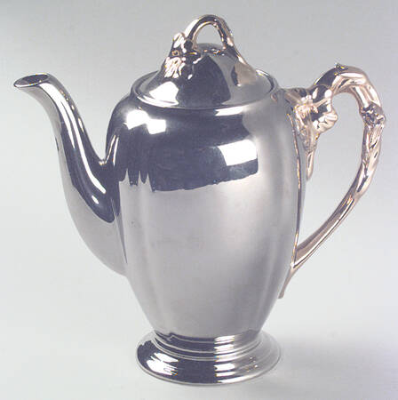 Golden & Silver Age Coffee Pot & Lid
