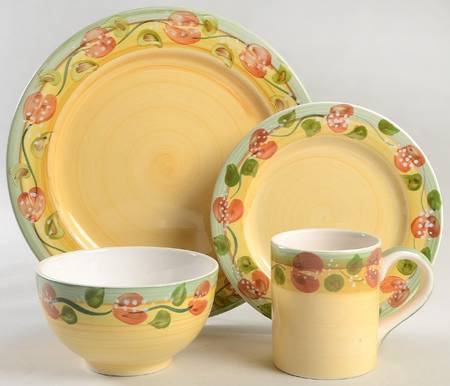 Tuscan Village 4 Piece Place Setting