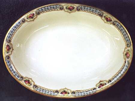 R1042 9" Oval Vegetable Bowl