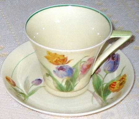 Haarlem Flat Cup & Saucer Set