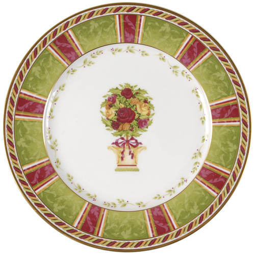 Seasons of Colour Red Accent Salad Plate