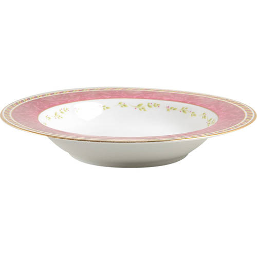 Seasons of Colour Red Large Rim Soup Bowl