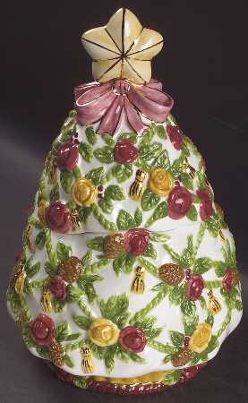 Seasons of Colour Red Figural Candy Jar & Lid