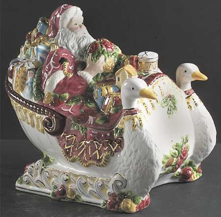 Seasons of Colour Red Figural Tureen & Lid