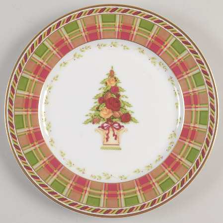 Seasons of Colour Red Accent Salad Plate
