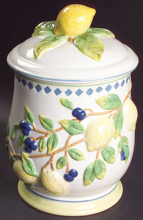 Carmina Accessories Large Canister & Lid