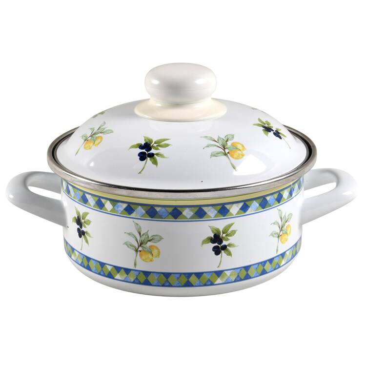 Carmina Accessories 1.5 Quart Metal Covered Casserole