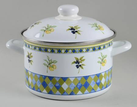 Carmina Accessories 3.5 Quart Metal Covered Casserole