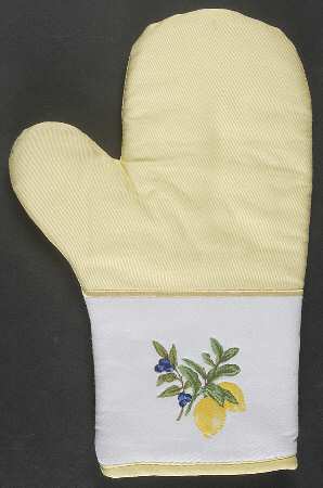 Carmina Accessories Cloth Gauntlet Oven Mitt