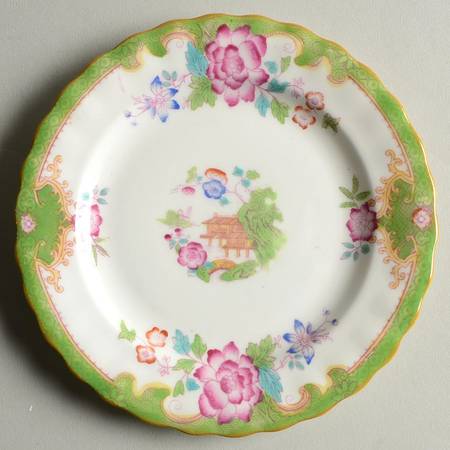 Temple Green (Scalloped) Bread & Butter Plate