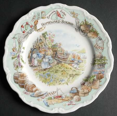 Brambly Hedge Homeward Bound by Royal Doulton