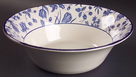 Spring Garden 10" Round Vegetable Bowl