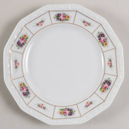 Posie Salad Plate