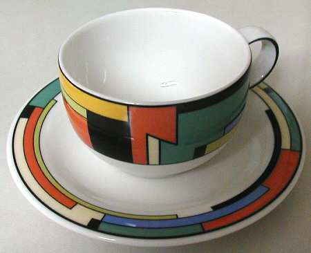 Milano Flat Cup & Saucer Set