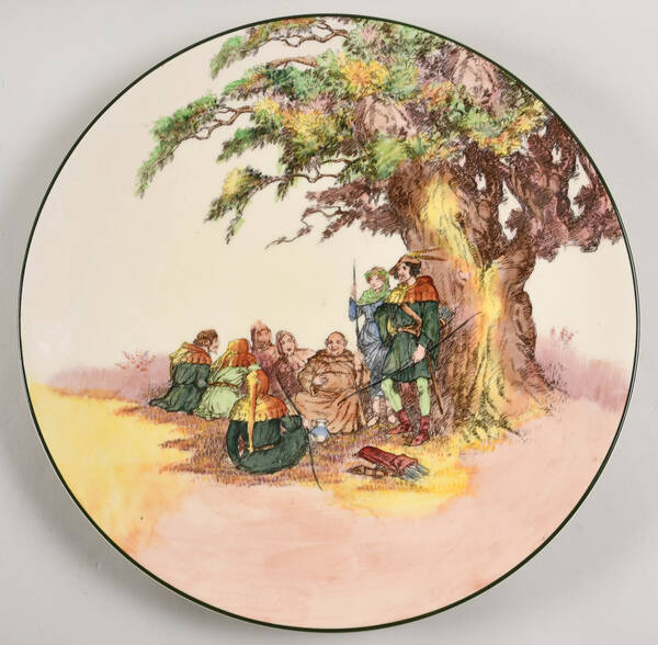 Under The Greenwood Tree 13" Wall Plate